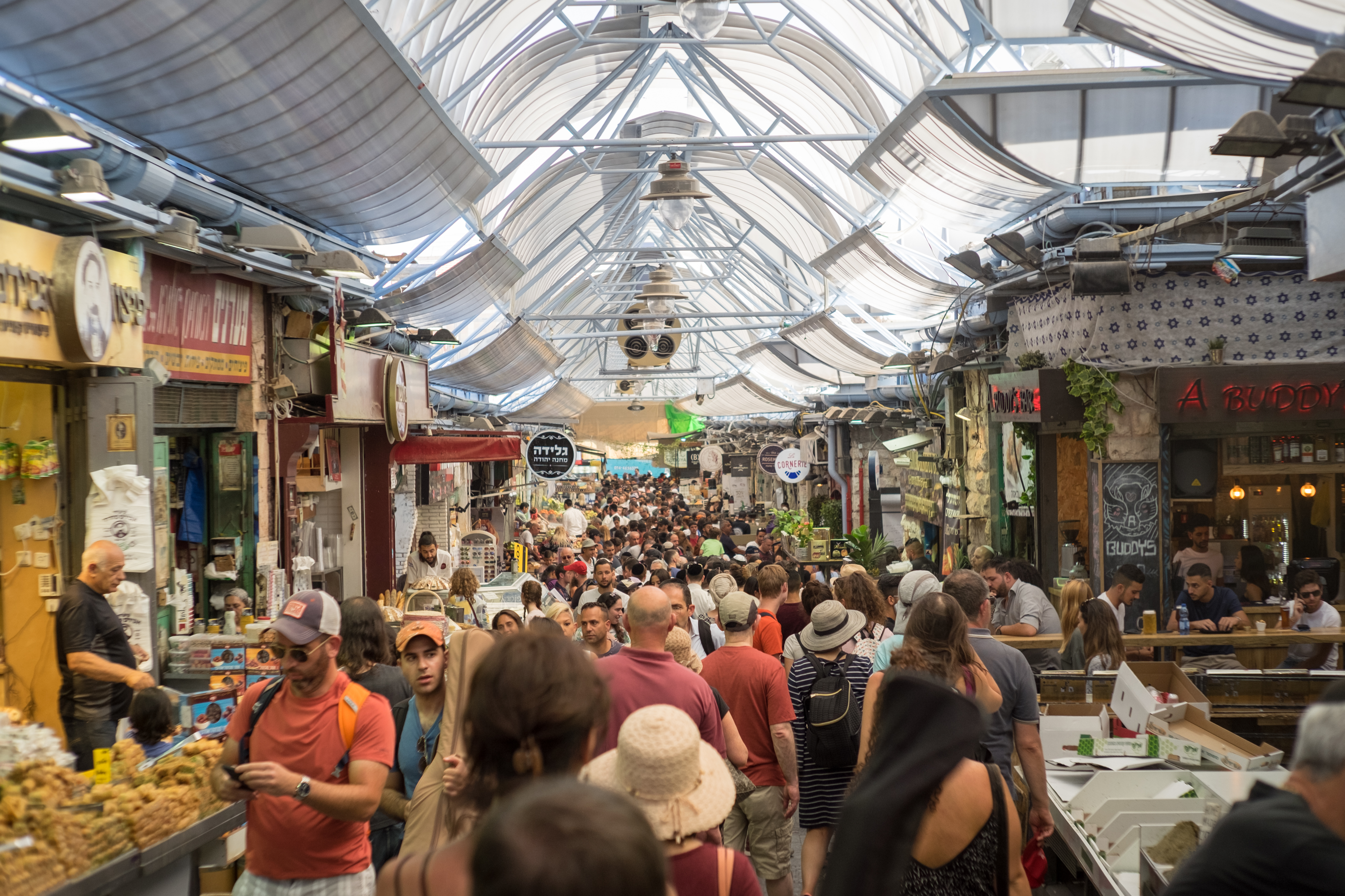 Machane Yehuda Market — restaurants and cafes near GATE Jerusalem